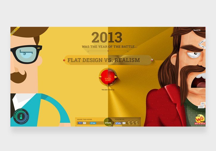 flat-vs-realism