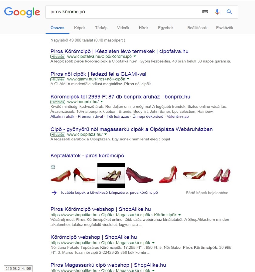 ideális vevőket