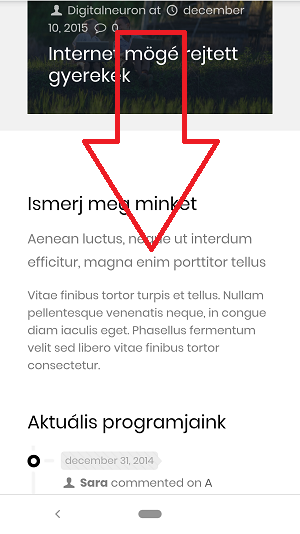 weboldal élesítés
