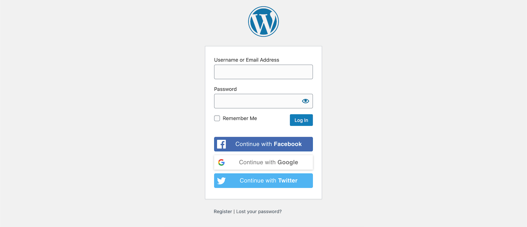 oAuth belépési hitelesítés